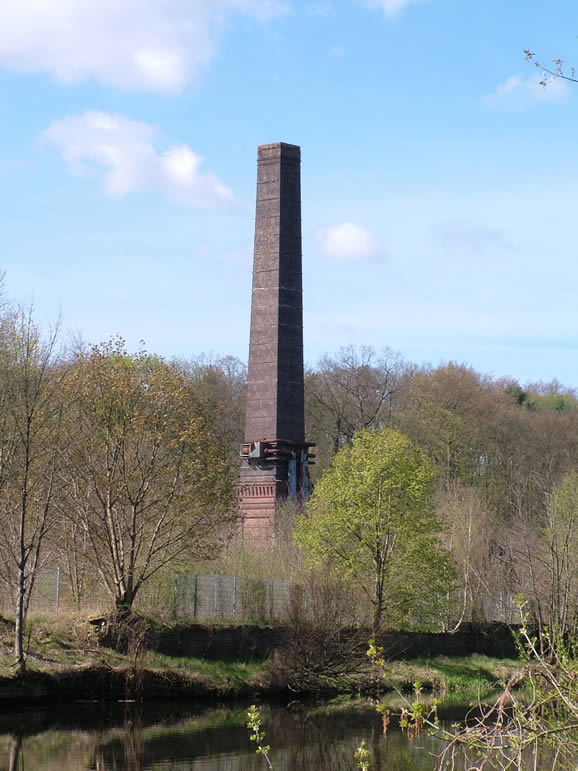DSCF6435, Old factory chimney