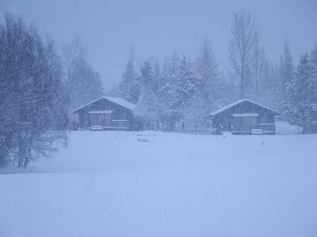 DSCF9129, Chalets in the snow, Aviemore