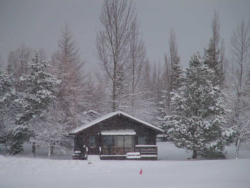 DSCF9142, Chalets in the snow, Aviemore