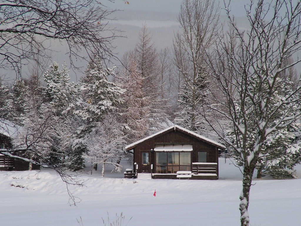 DSCF9155, Chalet in the snow, Aviemore