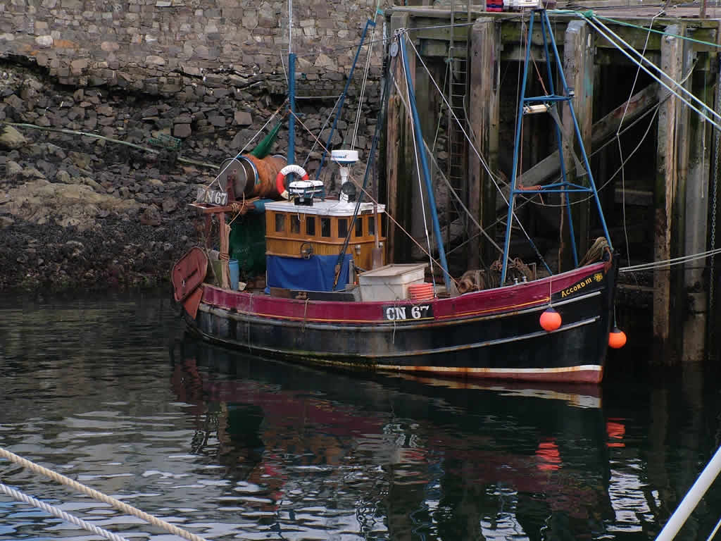 DSCF6162, Fishing boat at Kyle of Lochalsh