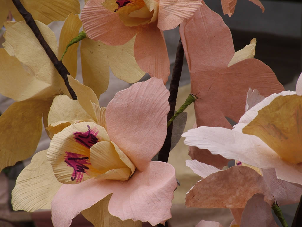 DSCF3473, Hanoi - paper flowers