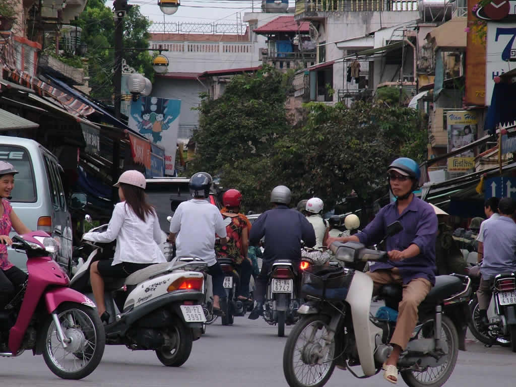 DSCF8728, Motorcycles on the street