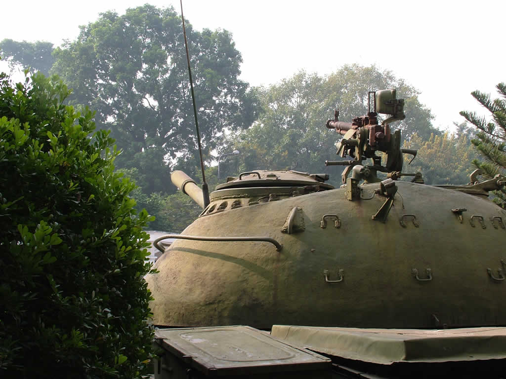 DSCF9199, Tank in Army Museum, Hanoi